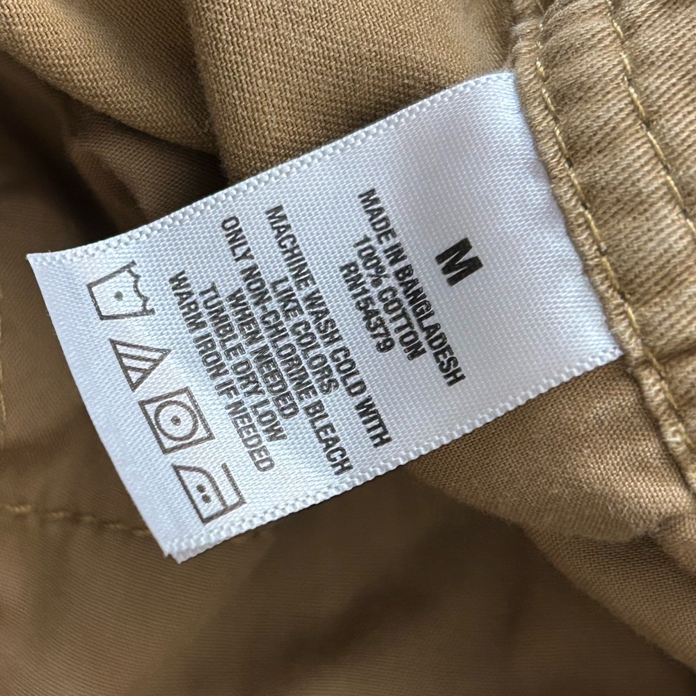 Aeropostale Men’s Khaki Jogger Pants Drawstring Cotton Sweatpants Size M - Picture 6 of 6